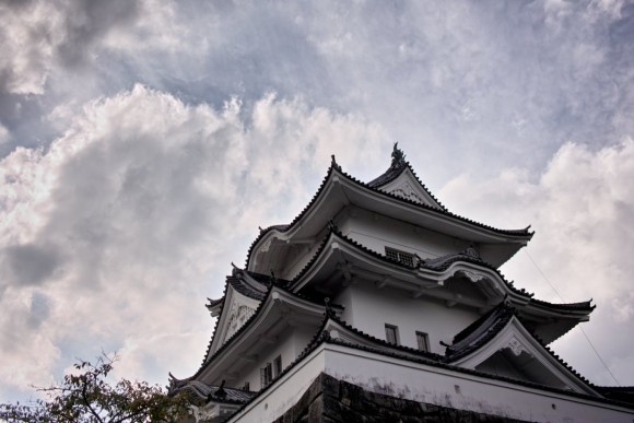 三重県の上野城。スタンダードなお城！って感じだネ。